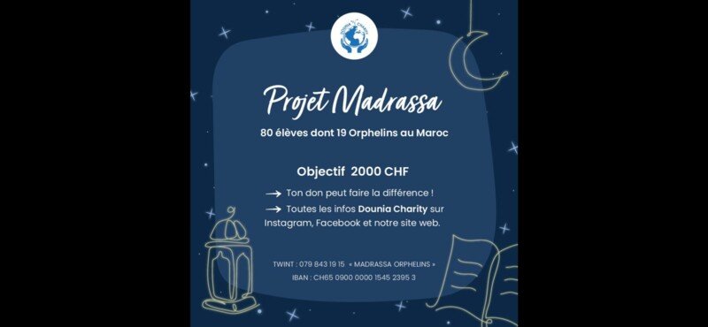 Projet Madrassa Orphelins CotizUp